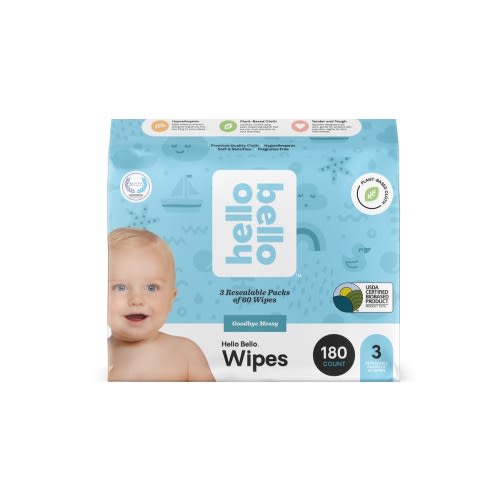 Baby Wipes - 180 COUNT