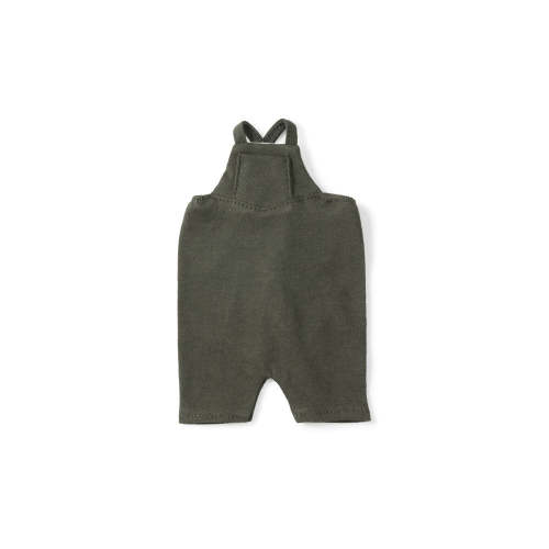 Forest Green Picnic Overalls for Dolls — Default Title