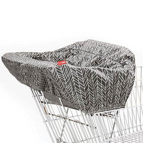 Skip Hop Shopping Cart Cover, Take Cover, Grey Feather