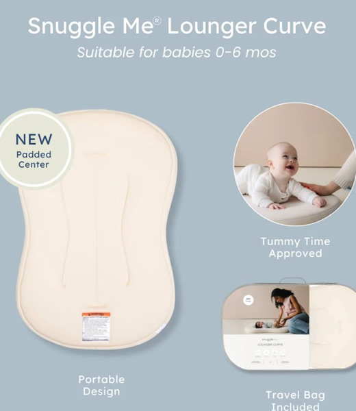 Infant Lounger Curve | Birch