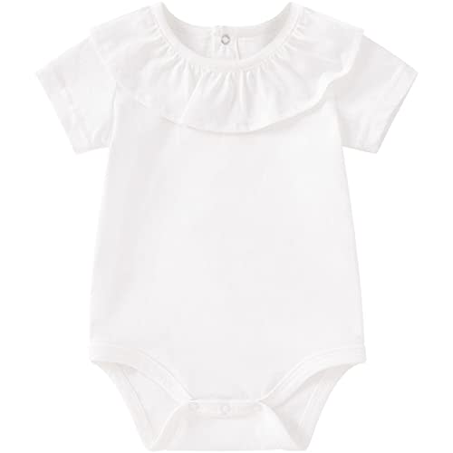 pureborn Baby Girls Boys Bodysuit Super Soft Cotton Romper 0-24 Months