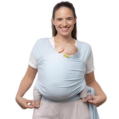 Boba Baby Wrap Carrier-Serenity Light Blue