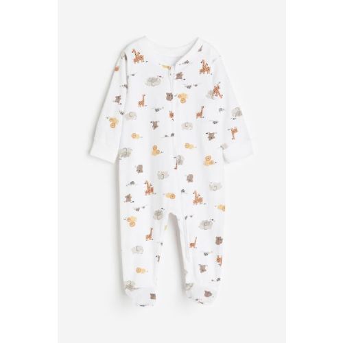 Pajama Jumpsuit with Covered Feet
