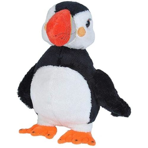 Wild Republic Puffin Plush, Stuffed Animal, Plush Toy, Sea Animals, Gifts for Kids, Sea Critters 8 inches