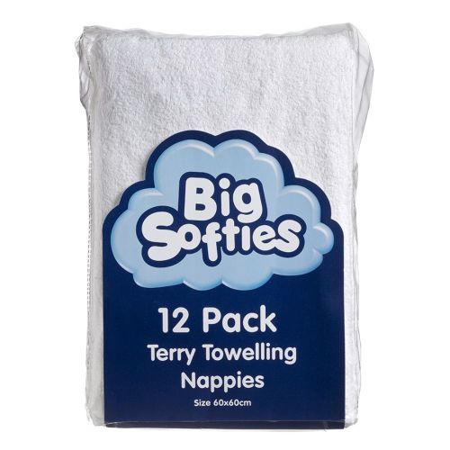 Big Softies Towel Nappy | Cloth | Baby Bunting AU