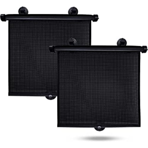 EcoNour Car Window Shades for Windows (2 Pack) | Shade Automotive Interior Sun Protection Large Offers Complete from UV Rays and Glare 18" x 20"