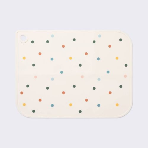Silicone Placemat - Beige/dots - Cloud Island™