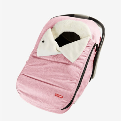 Skip Hop Winter Car Seat Cover, Stroll & Go, Pink Heather
