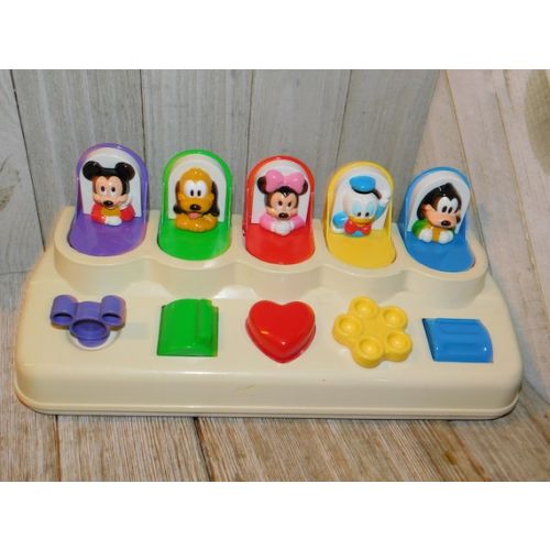 Vintage Disney Mattel Mickey Mouse Friends Pop-up Baby Toy - Etsy