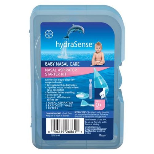 hydraSense Nasal Aspirator Starter Kit, 1 Kit