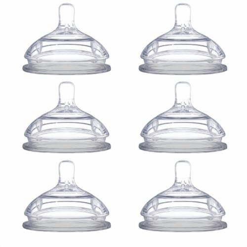 Comotomo Silicone Replacement Nipple, Medium Flow, 3-6 Months, 2 Count