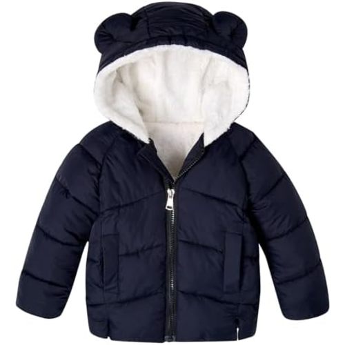 BFUSTYLE Baby Girls Boys Winter Coat Warm Fleece Jacket for Toddler Kids 6M-5T