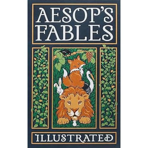 Aesop's Fables Illustrated (Leather-bound Classics)