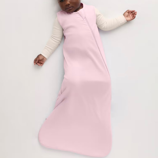 Bamboo Sleep Bag 1.0 TOG in Pale Pink