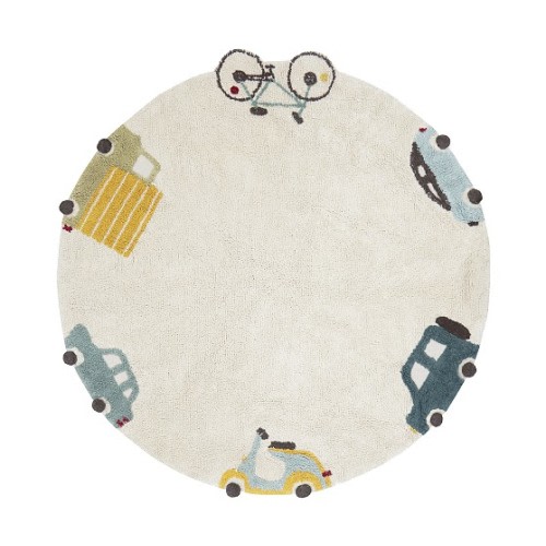 Lorena Canals Wheels Washable Rug | Pottery Barn Kids