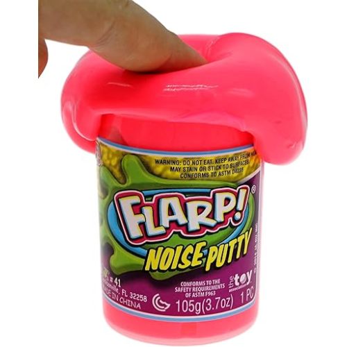 JA-RU Flarp Noise Putty Scented (1 Unit Assorted) Squishy Sensory Toys for Easter, ADHD Autism Stress Toy, Great Party Favors Fidget for Kids and Adults Boys & Girls. 10041-1A