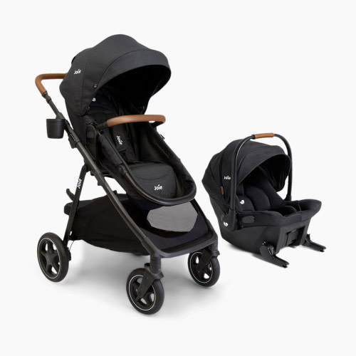 Joie Ginger DLX And Mint Latch Travel System - Shale