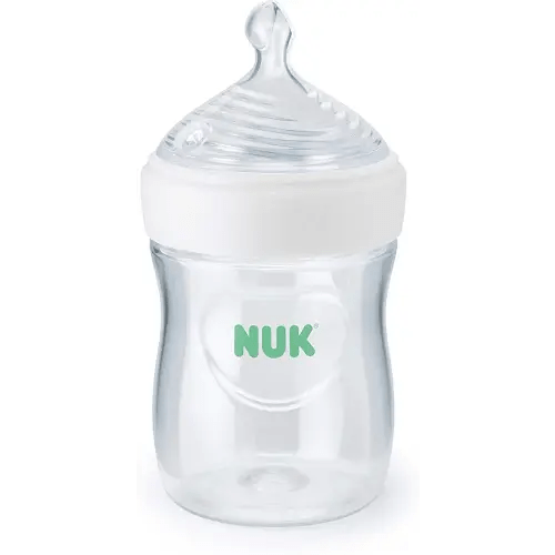 NUK Simply Natural Baby Bottle with SafeTemp