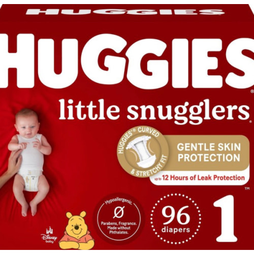Huggies Little Snugglers Diapers Jumbo Pack - Size 1 (32ct)