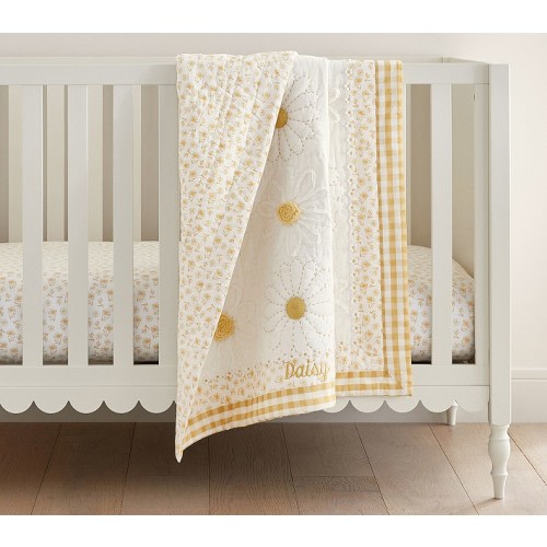 Dandy Daisy Baby Quilt | Pottery Barn Kids