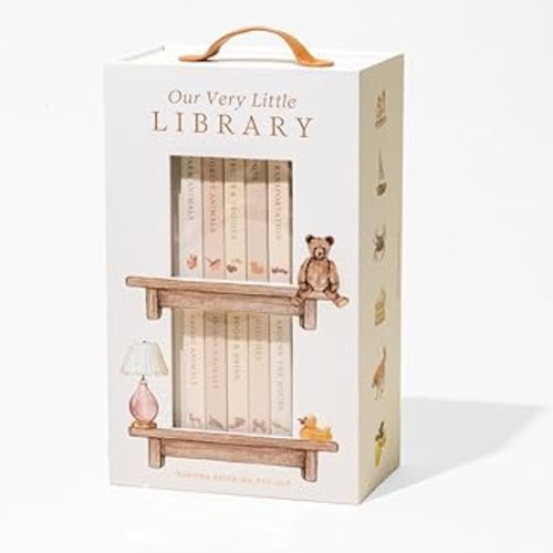 Our Very Little Library Board Book Set: A Foundational Language Vocabulary Board Book Set for Babies (Tabitha Paige Children's Book Series)