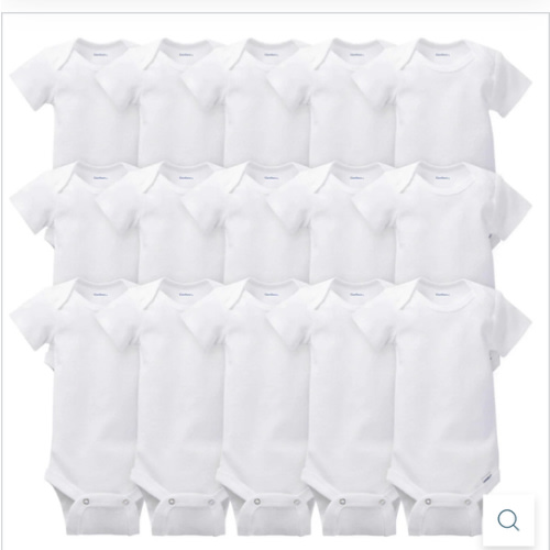 15-Pack White Onesies® Bodysuits Bundle – Gerber Childrenswear
