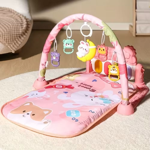 baby activity center crawling mat pedal piano interactive - Temu