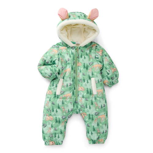 Character Baby Pram with Hood, Sizes 0/3M-12M