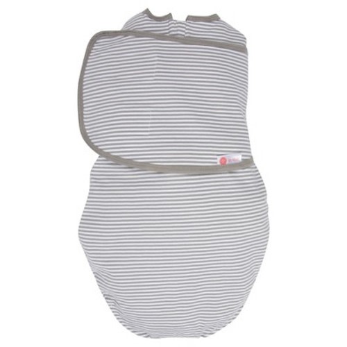 embe® 2-Way Swaddle™ Classic Gray Stripe - OS