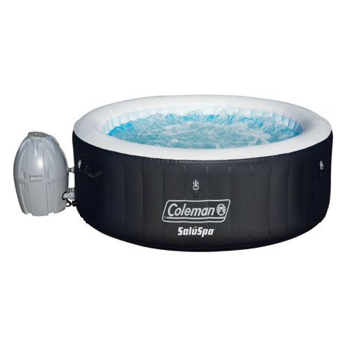 Coleman Saluspa 4 Person Inflatable Hot Tub Spa + 12 Filter Cartridge Refills & Reviews | Wayfair