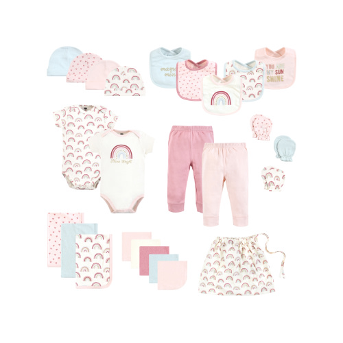 Hudson Baby Shower Gift Sets, 25-Piece, Sizes Newborn-6 Months