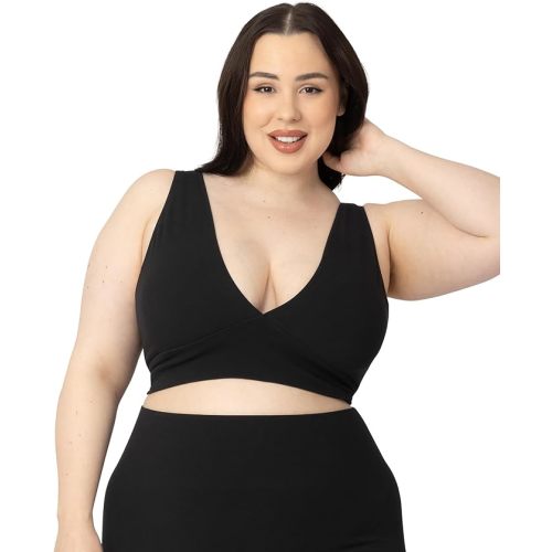 Kindred Bravely Sublime Nursing & Maternity Plunge Bra Crop Top for Breastfeeding