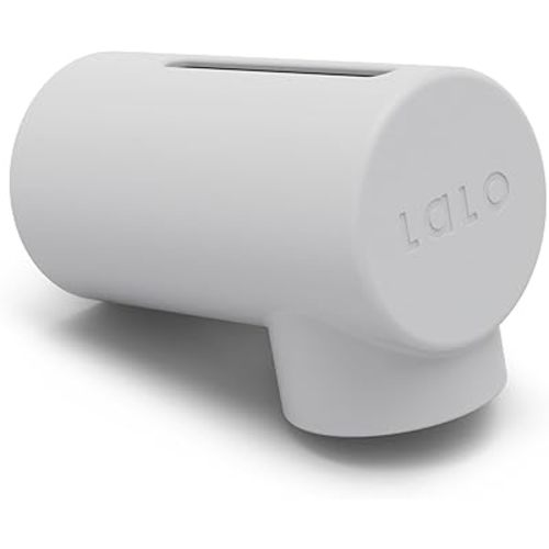 Lalo Spout Cover – BPA-Free Silicone Bath Spout Safety Cover for Babies & Toddler, Fits Most Faucets, Soft & Durable Silicone Bathtub Faucet Cover, Easy to Clean - Coconut