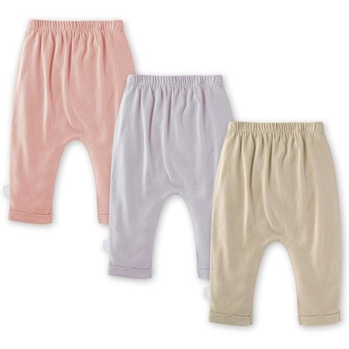 Burt's Bees Baby Knit Jogger Pants, Baby Sweatpants, 100% Organic Cotton Infant Bottoms - 0-3 Months