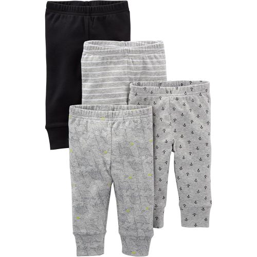 Simple Joys by Carter's Unisex Babies' Pant, Pack of 4