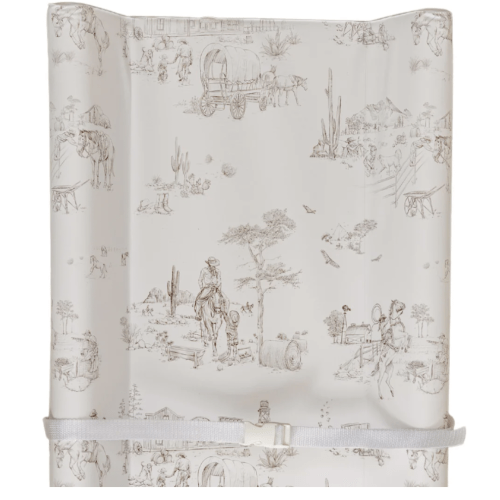 Western Toile Wipeable Contour Change Pad