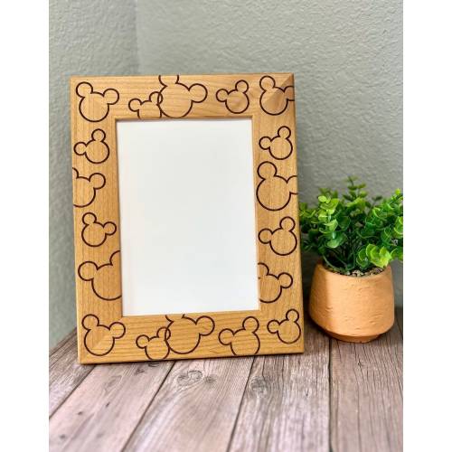 Mickey Mouse 5x7 Picture Frame Custom Disneyland, Disney World, Disney