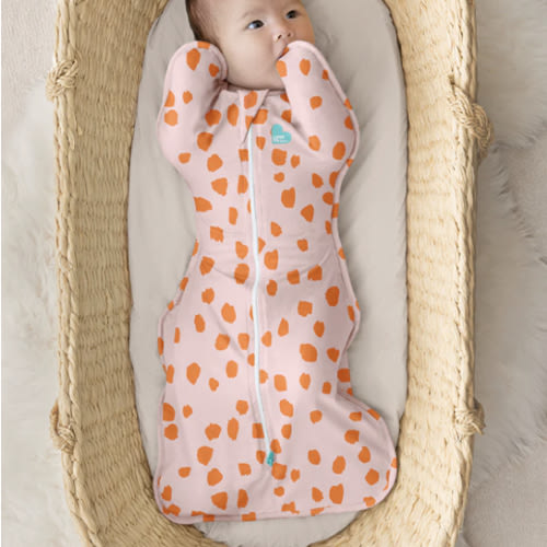 Swaddle Up™ 1.0 TOG Cotton Light Pink Jumbo Animal