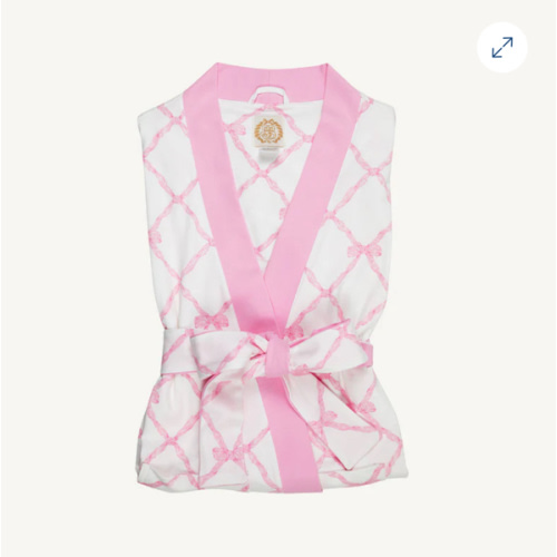 Ready or Not Robe (Women) - Belle Meade Bow with Pier Party Pink
