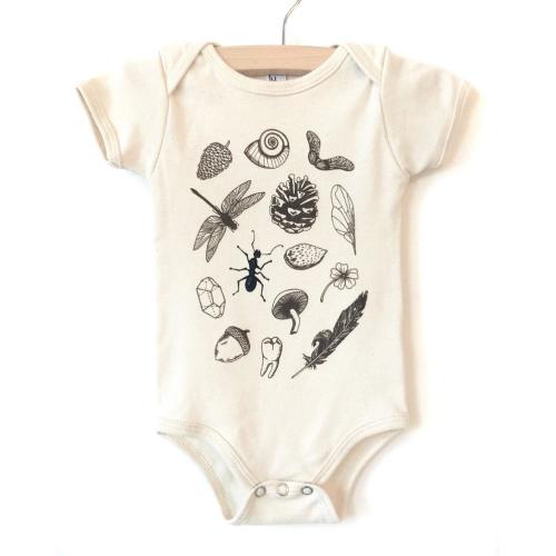 Organic Baby One Piece, Nature Baby Shirt, Screen Printed Baby Clothing Curiosities Baby Bodysuit Infant One Piece, Baby Shower Gift - Etsy