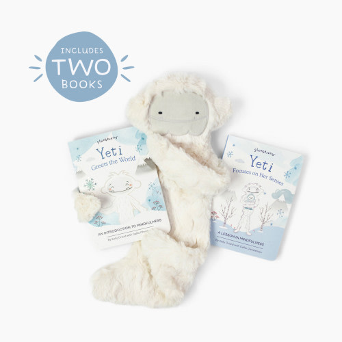 Slumberkins, Inc. Plush Snuggler & Book Bundle - Yeti's Mindfulness