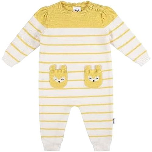 Gerber Baby Girls' Sweater Knit Romper Jumpsuit