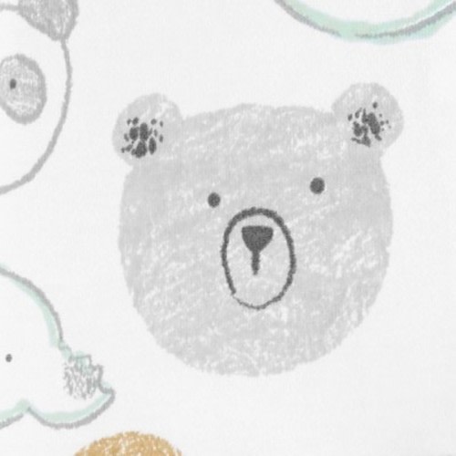 Baby Boys' 2pk Bear Sleep N' Play - Just One You® made by carter's Gray/White