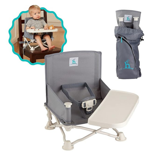 Hiccapop OmniBoost Travel Booster Seat with Tray for Baby