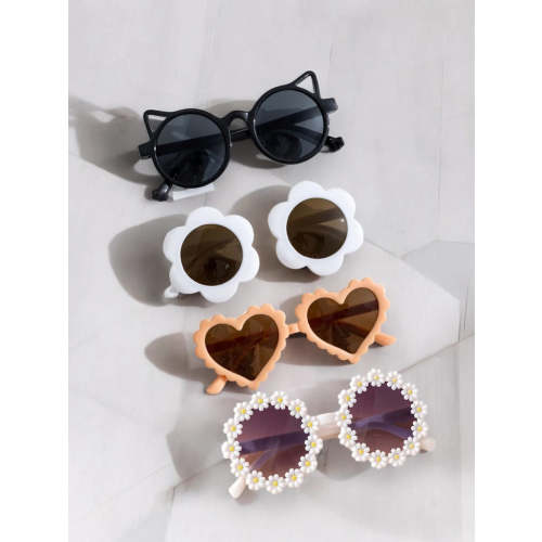 Kids Set of 4 Fashion Sunglasses