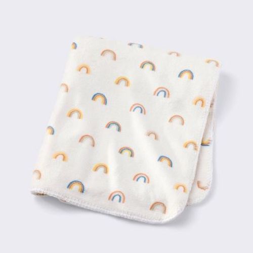 Plush Baby Blanket - Rainbows - Cloud Island™
