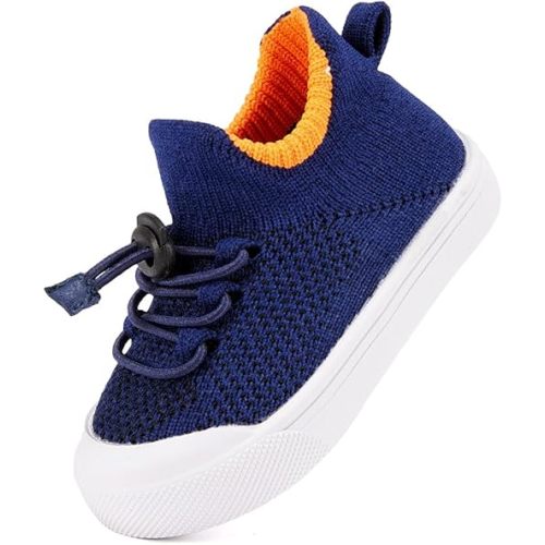 BMCiTYBM Baby Sneakers Girls Boys Lightweight Breathable Mesh First Walkers Shoes 6-24 Months