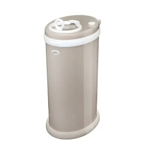 Ubbi Nappy Disposal Unit Taupe | Baby Bunting AU