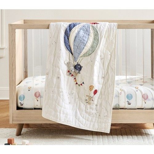 Hot Air Balloon Baby Quilt | Pottery Barn Kids