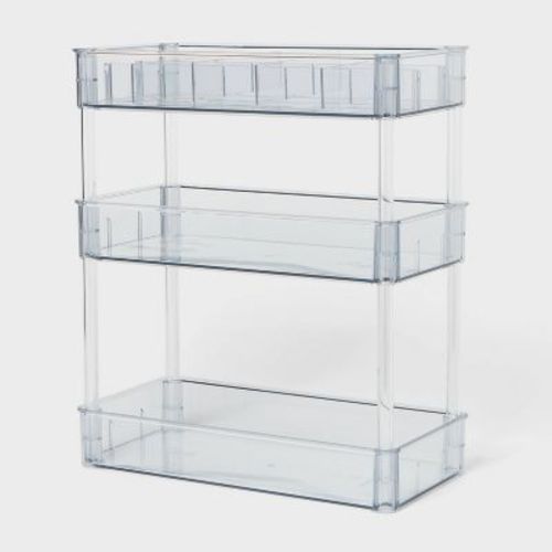 12"x 6"x14" 3 Tier Shelf Clear - Brightroom™